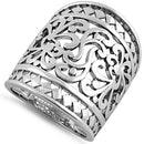 Sterling Silver Grand Artistic Ring