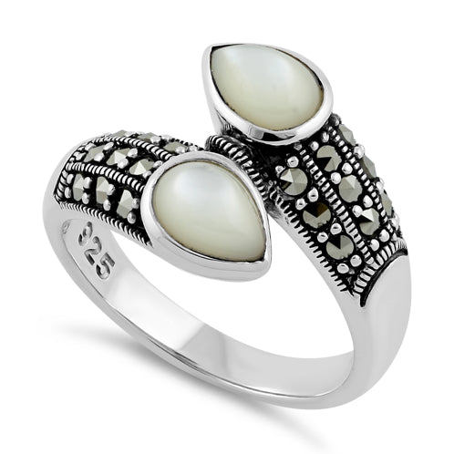 Pear shaped pearl ring hotsell