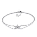 Sterling Silver Starfish Bracelet