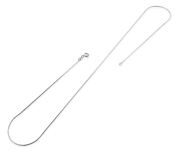 Sterling Silver Cardano D/C Chain 0.6MM