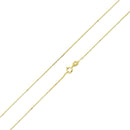 14K Gold Plated Sterling Silver Cardano D/C Chain 0.6MM