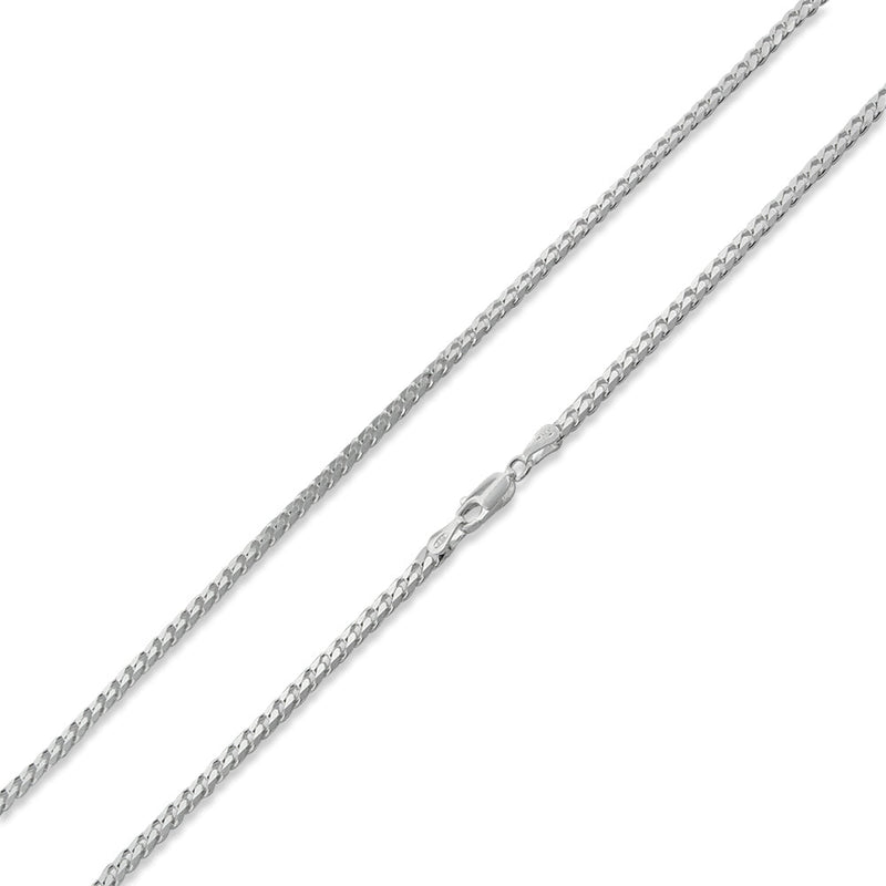 Sterling Silver Curb Chain 4MM