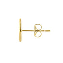 Solid 14K Yellow Gold Storybook Tree of Life Earrings