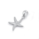 Sterling Silver Star Fish Pendant