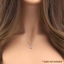 Solid 14K Yellow Gold Sweet 15 Pendant