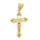 Solid 14K Gold Crucifix