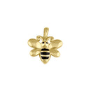 Solid 14K Gold Bee Pendant