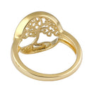 Solid 14K Gold Tree of Life Ring