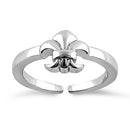 Sterling Silver Filigree Arrow Toe Ring