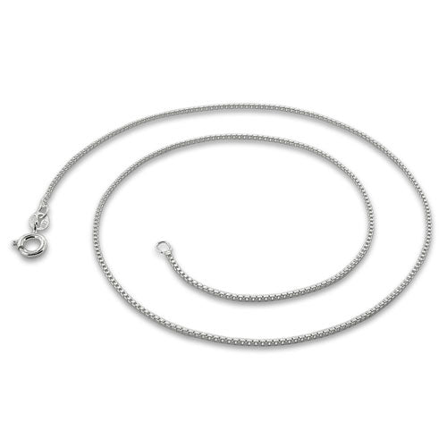 Sterling Silver Box Chain 1.1mm