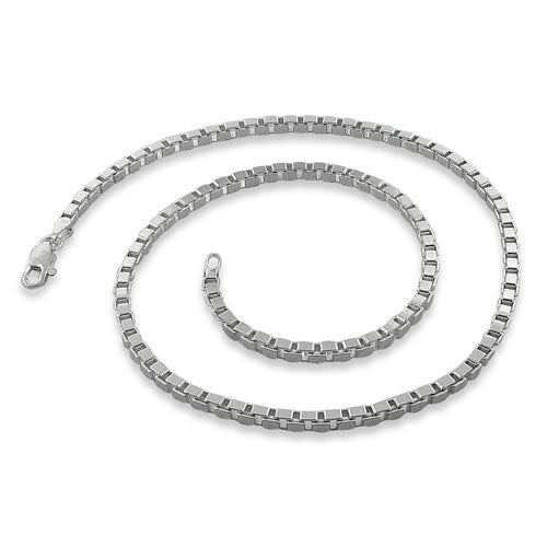 Sterling Silver Box Chain 4.3mm
