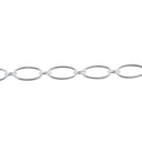 Sterling Silver Oval Links Bracelet