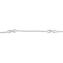 Sterling Silver Rockin' Infinity Bracelet