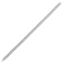 Sterling Silver 4mm Cubic Zirconia Tennis Bracelet