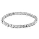 Sterling Silver 5mm Cubic Zirconia Tennis Bracelet