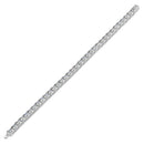 Sterling Silver 5mm Cubic Zirconia Tennis Bracelet