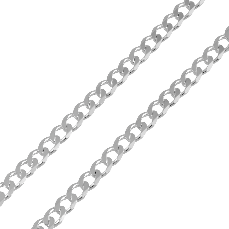 Sterling Silver Curb Chain 5.5MM