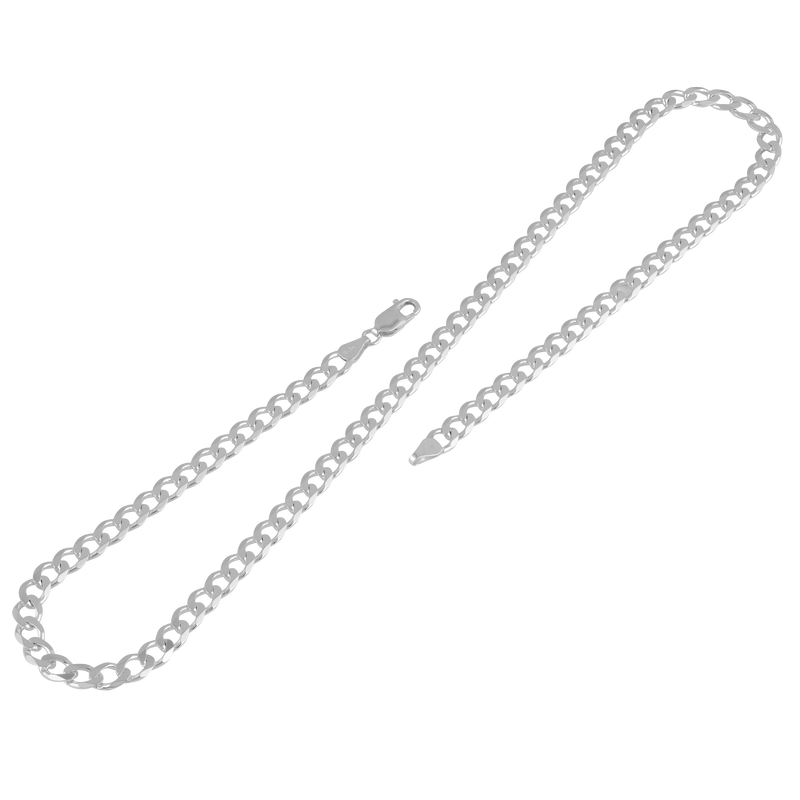 Sterling Silver Curb Chain 6MM