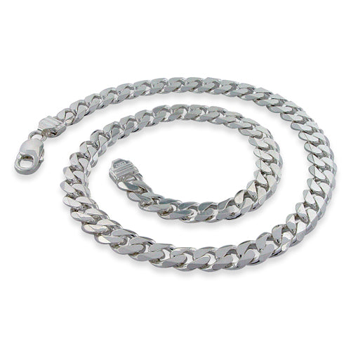 Sterling Silver Curb Chain 13MM