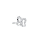 Sterling SIlver Twisted Hearts Stud Earrings