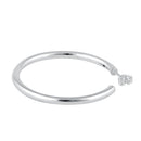 Sterling Silver 2.5mm x 40.0mm Hoop Earrings