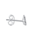Sterling Silver Stegosaurus Earrings