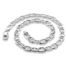 Sterling Silver Flat Marina Chain 10.0MM