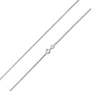 Sterling Silver Glitter Snake Chain 1.0mm