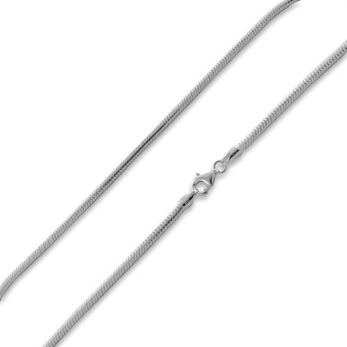 Sterling Silver Italian Snake Chain 2.5 MM