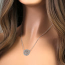 Sterling Silver "Mom" Necklace