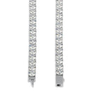Sterling Silver 5mm Cubic Zirconia Tennis Necklace