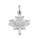 Sterling Silver Canada Pendant
