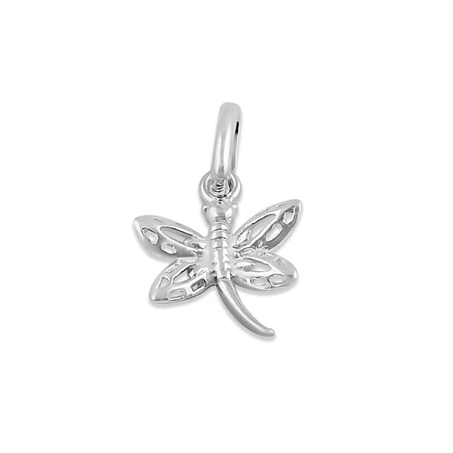 Sterling Silver Dragonfly Pendant