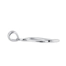 Sterling Silver Flame Pendant