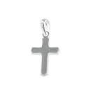 Sterling Silver Gamma Beaded Cross Pendant