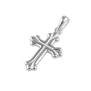 Sterling Silver Botonee Cross Pendant