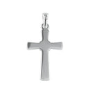 Sterling Silver Saltire Cross Pendant