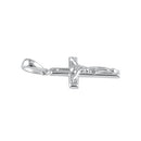 Sterling Silver Latin Crucifix Pendant
