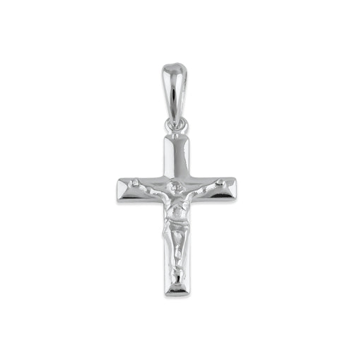 Sterling Silver Gamma Crucifix Pendant