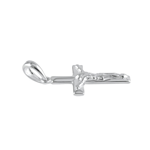 Sterling Silver Gamma Crucifix Pendant