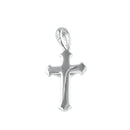 Sterling Silver Floury Crucifix Pendant