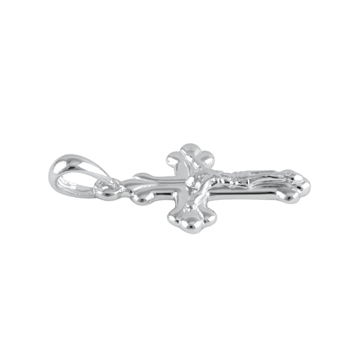Sterling Silver Botonee Crucifix Pendant