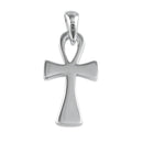 Sterling Silver Egyptian Ankh Cross Pendant