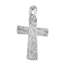 Sterling Silver Vine Crucifix Pendant