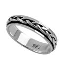 Sterling Silver 5MM Knot Ring