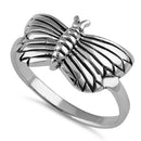Sterling Silver Butterfly Ring