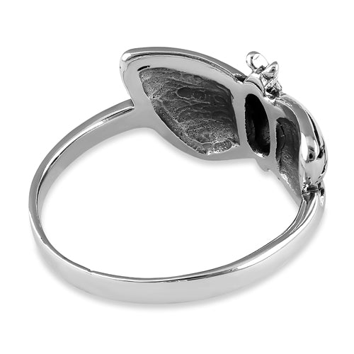 Sterling Silver Butterfly Ring