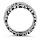 Sterling Silver 3 Set Bali Design Ring