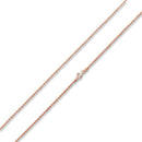 14K Rose Gold Plated Sterling Silver Rope Chain 2.3MM
