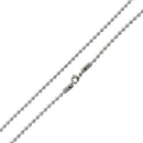 Stainless Steel Bead Chain Necklace 3MM